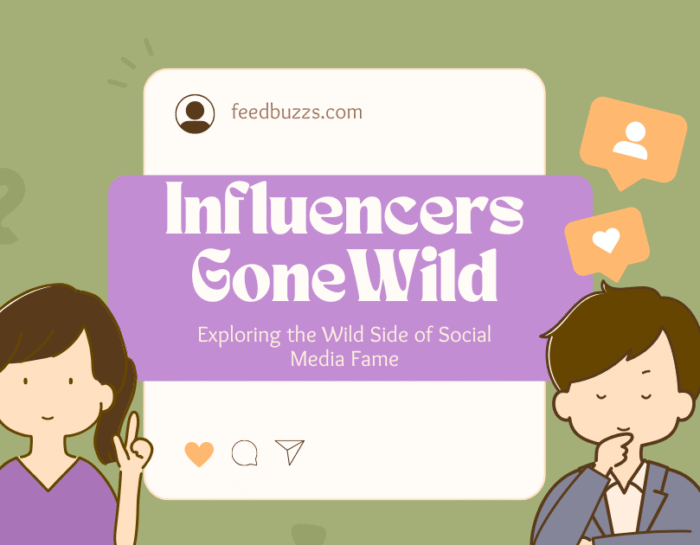 Influencers GoneWild: Exploring the Wild Side of Social Media Fame